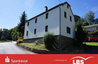 Haus kaufen in 08606 Bösenbrunn, Wohnhaus, Scheune, Garage, Streuobstwiese und Wald!