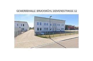Gewerbeimmobilie kaufen in Siemensstraße 12, 83052 Bruckmühl, Gewerbehalle / Produktionshalle Rendite 5,18% zzgl. Abschreibung