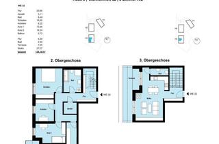 Wohnung kaufen in 99089 Ilversgehofen, Stilvolle 5-Zimmer-Maisonette-Wohnung mit Dachterrasse und Balkon - WE32, Haus3