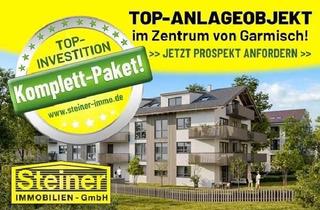 Mehrfamilienhaus kaufen in 82467 Garmisch-Partenkirchen, Garmisch-Partenkirchen - Im Paket: Neubau-Mehrfamilienhaus im Zentrum mit 17 Wohungen, TG-Pätze