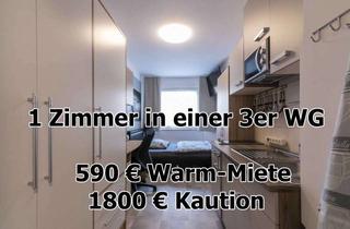 Wohnung mieten in Blücherstr. 30A, 75177 Nordstadt, ab sofort - WG Zimmer in Pforzheim - vollständig möbliert