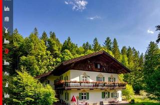 Villa kaufen in 82491 Grainau, Denkmalgeschützte Landhaus-Villa mit Blick auf die Zugspitze