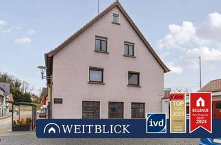 Haus kaufen in 74245 Löwenstein, WEITBLICK: Historisches Zweifamilienhaus mit Werkstatt!