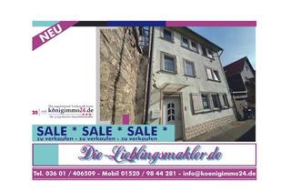 Haus kaufen in 99974 Mühlhausen/Thüringen, geräumiges EFH m. 8 Zimmer, 4 WC, HWR, 2 Dachterrassen in MHL