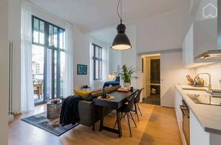 Immobilie mieten in Kadiner Straße 17, 10243 Friedrichshain, Friedrichshain. Charmant, geschmackvoll eingerichtetes ruhiges Loft. Ideal für Long Term Stays