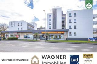 Gewerbeimmobilie kaufen in 65187 Biebrich, Vollvermietete Ladenflächen und 52 Stellplätze mit solider Rendite in TOP-Lage von Wiesbaden