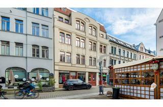 Wohnung kaufen in 06108 Altstadt, Innenstadtlage! Charmante Altbauwohnung mit 2 Zimmern, großem Balkon, Wannenbad und Stellplatz
