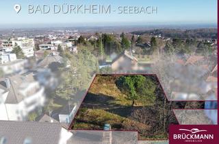 Grundstück zu kaufen in Hammelstalstraße 46 A, 67098 Bad Dürkheim, BD-Seebach: Seltenes Baugrundstück in exklusiver Lage mit Blick zur Limburg!