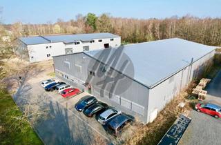 Gewerbeimmobilie kaufen in 63128 Dietzenbach, IM ALLEINAUFTRAG ✓ Grundstück (10.000 m²) mit Lager (2 x 1.300 m²) & Büro (2 x 600 m²)