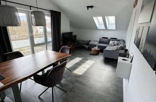Wohnung mieten in 73265 Dettingen unter Teck, Idyllische 2,5-Zimmer-Dachgeschosswohnung mit Balkon