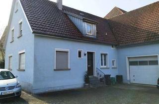 Haus kaufen in 97996 Niederstetten, Einfamilienwohnhaus mit großzügigem Nebengebäude