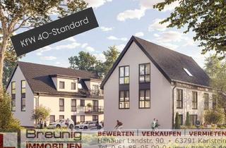 Wohnung kaufen in 64380 Roßdorf, KfW 40-Standard - 3-Zi.-DG-Wohnung mit Tageslichtbad und Balkon