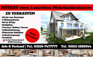Wohnung kaufen in An Den Gassenwiesen, 36100 Petersberg, Luxuriöse Neubau 3-Zimmer-Wohnung mit Terrasse und Garten in 36100 Petersberg ohne Privision
