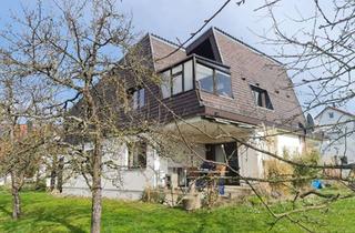 Haus kaufen in Weiherstraße 55, 73230 Kirchheim unter Teck, "Seltene Gelegenheit - Freistehendes Architektenhaus (2-FH) in Ortsrand Lage von Kirchheim"
