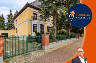 Wohnung kaufen in 39291 Möser, Halbe Villa in der Gartenstadt Möser mit exklusiven Gartenhaus!