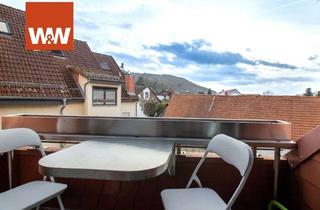 Wohnung kaufen in 64686 Lautertal (Odenwald), Helle 3-Zimmer-Wohnung/ Büroeinheit im Dachgeschoss mit Balkon