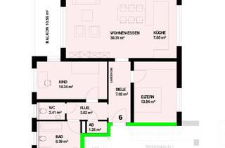 Wohnung kaufen in Bernhardstraße, 79585 Steinen, Bernhardstraße, Höllstein - 3 Zi. Wohnung 6: Obergeschoss