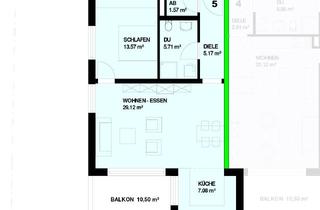 Wohnung kaufen in Bernhardstraße, 79585 Steinen, Bernhardstraße, Höllstein - 2 Zi. Wohnung 5: Obergeschoss