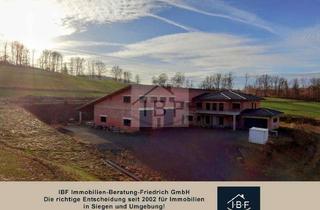Gewerbeimmobilie kaufen in 57250 Netphen, Gewerbehalle mit Büros + Wohnhaus sowie Grundstück in Netphen-OT