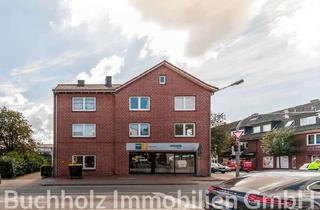 Büro zu mieten in 21244 Buchholz in der Nordheide, TOP LAGE - ebenerdig - Büro/Praxis mit großer Eck-Fensterfront zentral in Buchholz