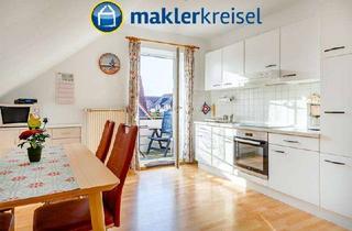 Wohnung kaufen in 26409 Wittmund, Nordseeheilbad Carolinensiel: Freundliche Dachgeschosswohnung mit Balkon in schöner Lage!