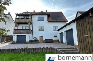 Haus kaufen in 91275 Auerbach, Auerbach - Tolle Fernsicht! Freies 2-Familienhaus mit schönem Garten + 3 Garagen!