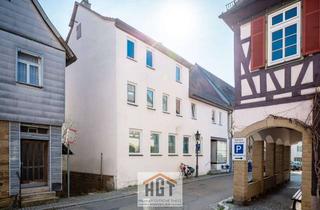 Haus kaufen in 75438 Knittlingen, Sanierungsbedürftiges Wohn- und Geschäftshaus in zentraler Lage von Knittlingen"