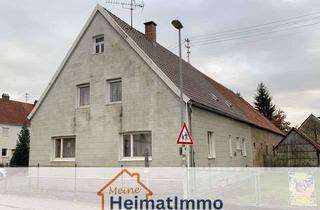 Haus kaufen in 89437 Haunsheim, Herausforderung und Chance zugleich: Landwirtschaftliche Hofstelle in Haunsheim
