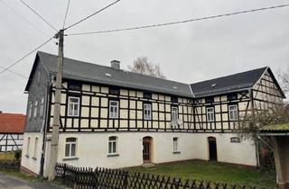 Bauernhaus kaufen in 07381 Oberoppurg, Oberoppurg - Bauernhaus mit Nebengebäude und viel Land und Wald