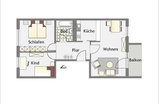 Wohnung mieten in Berliner Str. 48, 39218 Schönebeck (Elbe), 3 Monate Miete sparen und selber renovieren
