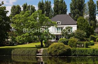 Villa kaufen in 22297 Alsterdorf, Traumhafte Villa mit Wassergrundstück in HH-Alsterdorf