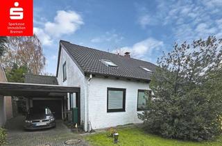 Einfamilienhaus kaufen in 27721 Ritterhude, Ritterhude-Platjenwerbe: Freistehendes Einfamilienhaus mit Garten und Garage in Top Lage