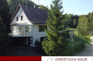 Haus kaufen in 72393 Burladingen, EIGENHEIM IN ORTSRANDLAGE: Burladingen