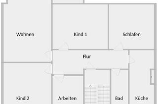 Wohnung mieten in 99096 Löbervorstadt, 5- Raumwohnung im Dichterviertel