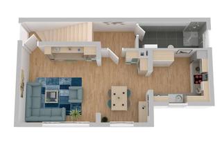 Haus mieten in 63607 Wächtersbach, Attraktive 4,5-Zimmer-Doppelhaushälfte frisch saniert in naturnaher Lage