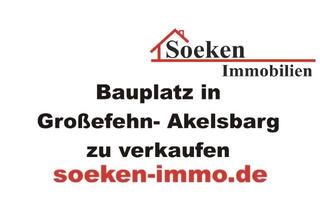 Grundstück zu kaufen in 26629 Großefehn, Wohngrundstück in Großefehn- Akelsbarg zu verkaufen. HF2214