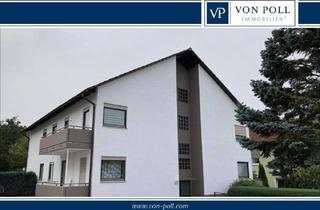 Wohnung kaufen in 97688 Bad Kissingen / Garitz, Bad Kissingen / Garitz - Hübsche 3-Zimmer Etagenwohnung mit Balkon und Stellplätzen in zentraler Lage