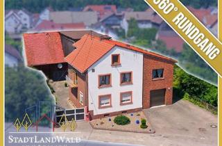 Einfamilienhaus kaufen in 76773 Kuhardt, Kuhardt - Großzügiges Einfamilienhaus mit Einliegerwohnung, Garagen, Innenhof, viel Stauraum - Kuhardt
