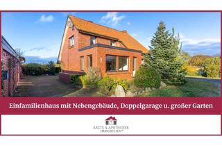 Einfamilienhaus kaufen in 29585 Jelmstorf, Einfamilienhaus mit Nebengebäude, Doppelgarage u. großer Garten