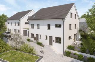 Doppelhaushälfte kaufen in 77815 Bühl, Neubauprojekt: 4 Moderne, helle & schlüsselfertige Doppelhaushälften im Eisentaler Ortskern!