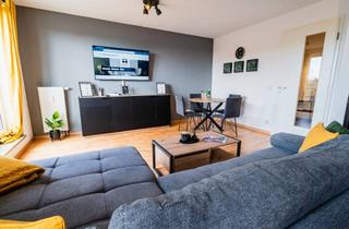 Immobilie mieten in Hansapark, 39116 Magdeburg, Deluxe Apartment I Balkon I Klimaanlage I WLAN I Tiefgarage