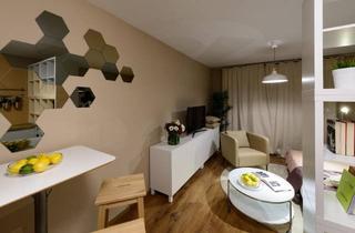 Immobilie mieten in Bertolt-Brecht-Straße 22, 18106 Rostock, Wohnen auf Zeit! Frisch sanierte und möblierte 1 Zimmer Wohnung