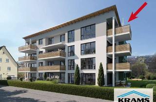 Wohnung kaufen in 72144 Dußlingen, Modernes Wohngefühl - 4-Zimmer-Neubauwohnung über den Dächern Dußlingens!