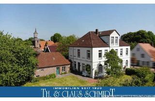 Villa kaufen in 26452 Sande, Denkmalgeschützte Apothekervilla im historischen Ortskern von Neustadtgödens nahe der Nordsee