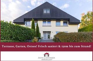 Wohnung kaufen in 23683 Scharbeutz, Terrasse, Garten, Ostsee! Frisch saniert & 150m bis zum Strand!