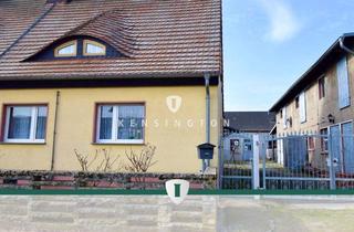 Haus kaufen in 39240 Sachsendorf, Ideal für Handwerker - schöne DHH mit Werkstatt und großen Garten