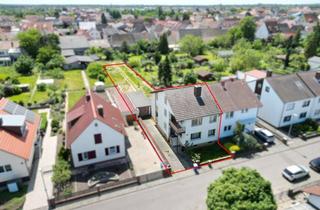 Doppelhaushälfte kaufen in 67454 Haßloch, Einladendes Zuhause: Entdecke das Potenzial dieser Doppelhaushälfte
