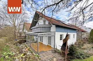 Haus kaufen in 85375 Neufahrn bei Freising, HOCHWERTIG MIT BALKON + WINTERGARTEN + EINBAUKÜCHE + KACHELOFEN + SOLAR-/PHOTOVOLTAIKANLAGE + KELLER