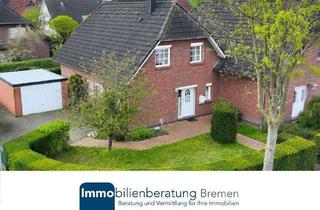 Doppelhaushälfte kaufen in 28844 Weyhe, Doppelhaushälfte mit Loggia und Garage in Kirchweyhe