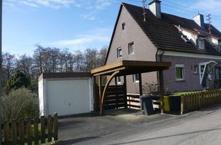 Haus kaufen in 57223 Kreuztal, Attraktive DHH (ca. 135 m²) auf schönem, unverbaubarem Grundstück in Kreuztal-Ferndorf